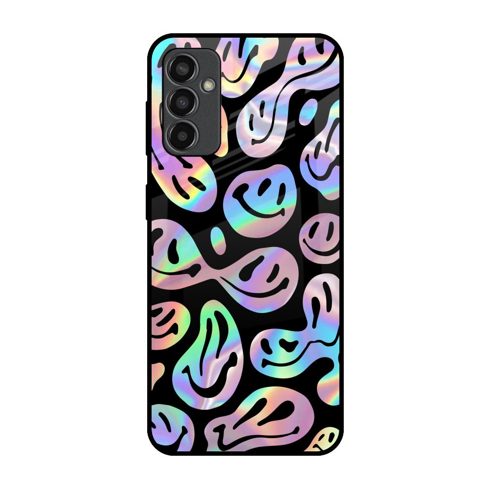 Acid Smile Samsung Galaxy M13 Glass Back Cover Online
