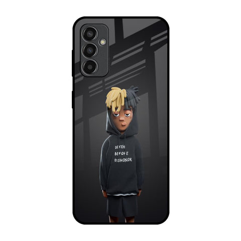 Dishonor Samsung Galaxy M13 Glass Back Cover Online