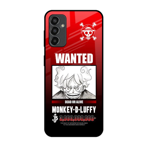 Luffy Wanted Samsung Galaxy M13 Glass Back Cover Online