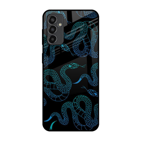 Serpentine Samsung Galaxy M13 Glass Back Cover Online