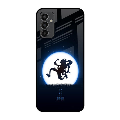 Luffy Nika Samsung Galaxy M13 Glass Back Cover Online