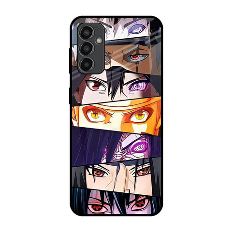 Anime Eyes Samsung Galaxy M13 Glass Back Cover Online