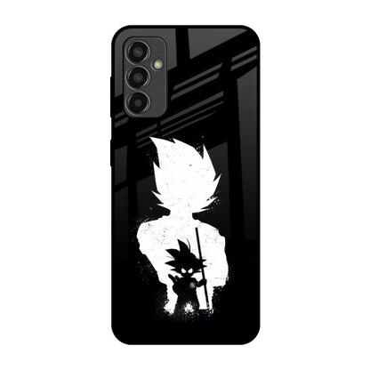 Monochrome Goku Samsung Galaxy M13 Glass Back Cover Online