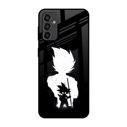 Monochrome Goku Samsung Galaxy M13 Glass Back Cover Online