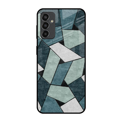 Abstact Tiles Samsung Galaxy M13 Glass Back Cover Online