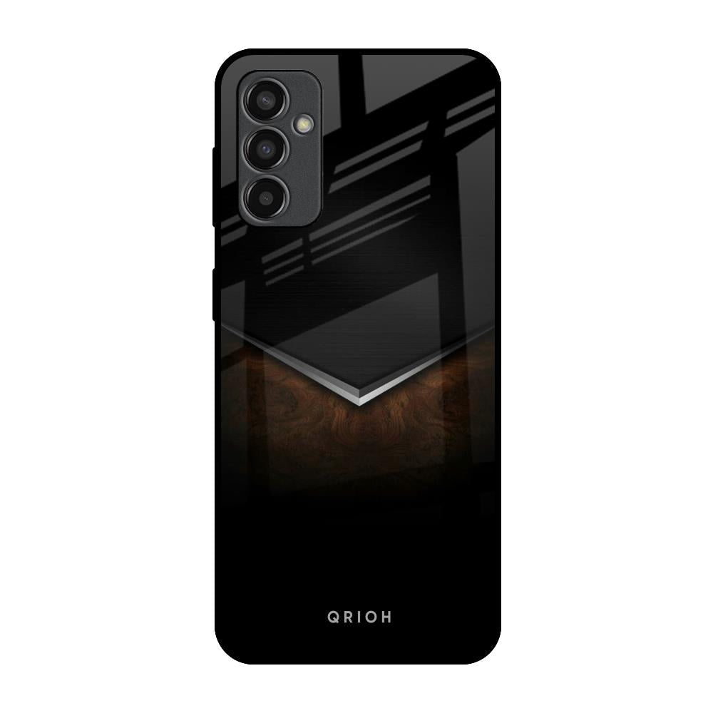 Dark Walnut Samsung Galaxy M13 Glass Back Cover Online