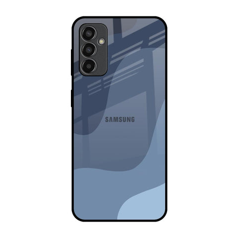 Navy Blue Ombre Samsung Galaxy M13 Glass Back Cover Online