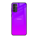 Purple Pink Samsung Galaxy M13 Glass Back Cover Online