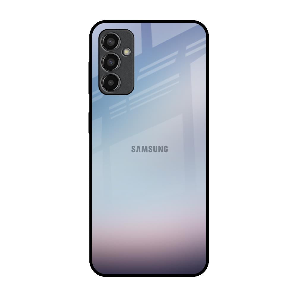 Light Sky Texture Samsung Galaxy M13 Glass Back Cover Online