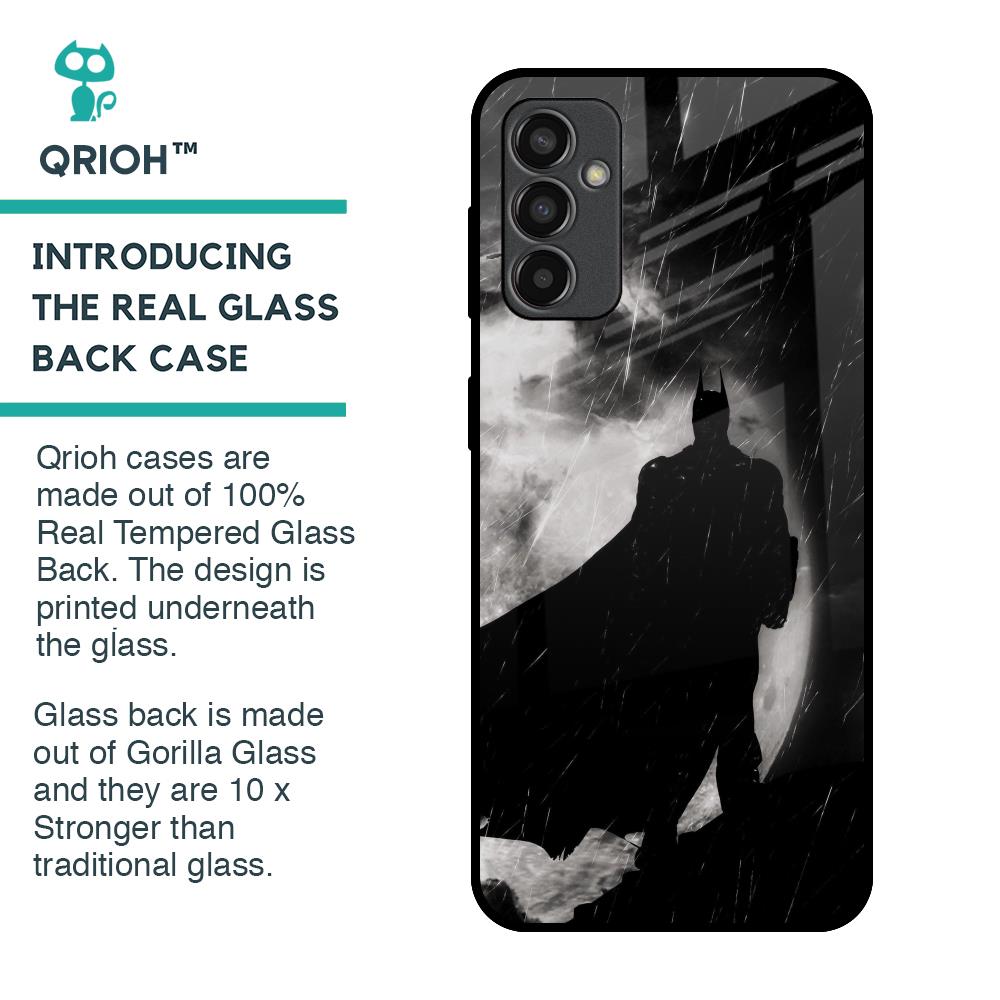 Dark Warrior Hero Glass Case for Samsung Galaxy M13