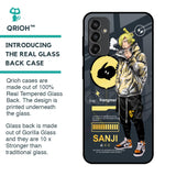 Cool Sanji Glass Case for Samsung Galaxy M13