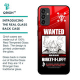 Luffy Wanted Glass Case for Samsung Galaxy M13