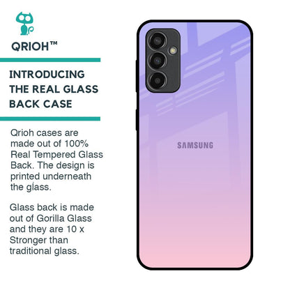Lavender Gradient Glass Case for Samsung Galaxy M13