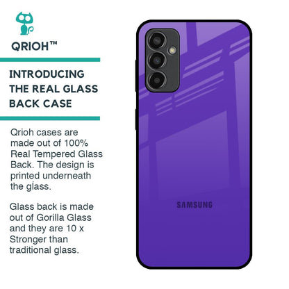 Amethyst Purple Glass Case for Samsung Galaxy M13