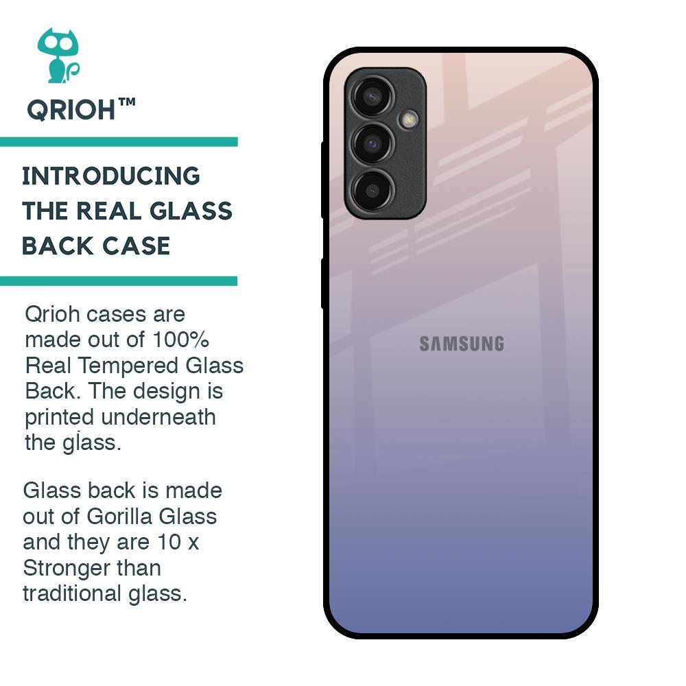 Rose Hue Glass Case for Samsung Galaxy M13