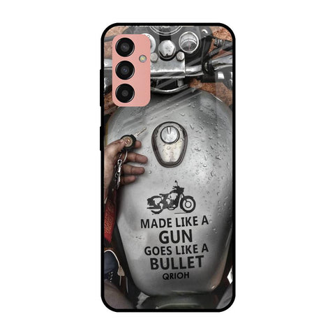 Royal Bike Samsung Galaxy M13 Glass Cases & Covers Online