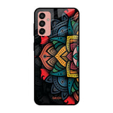 Retro Gorgeous Flower Samsung Galaxy M13 Glass Cases & Covers Online