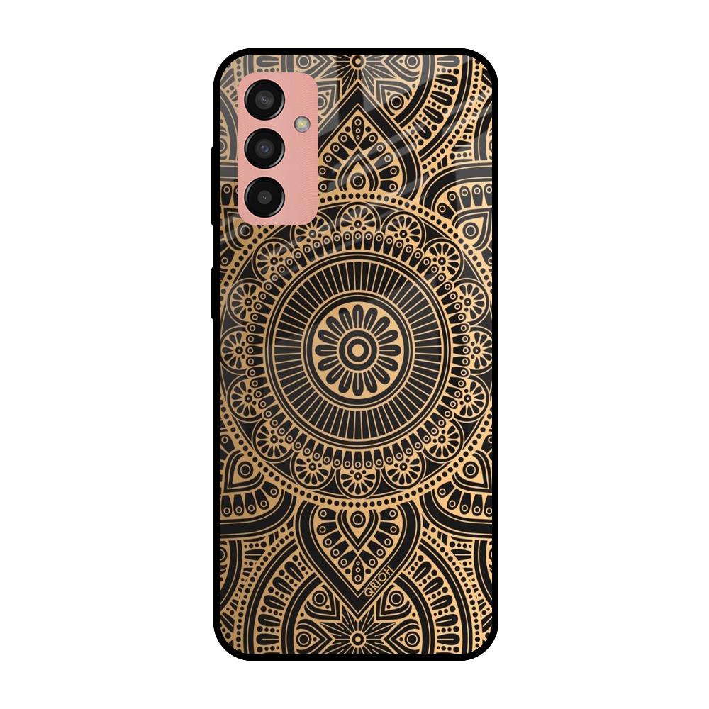 Luxury Mandala Samsung Galaxy M13 Glass Cases & Covers Online