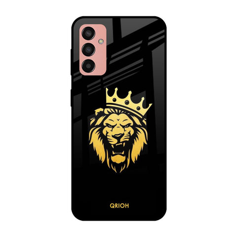Lion The King Samsung Galaxy M13 Glass Cases & Covers Online