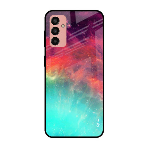 Colorful Aura Samsung Galaxy M13 Glass Cases & Covers Online