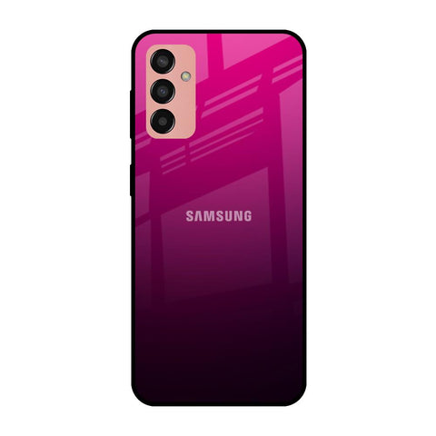 Purple Ombre Pattern Samsung Galaxy M13 Glass Cases & Covers Online