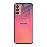 Sunset Orange Samsung Galaxy M13 Glass Cases & Covers Online