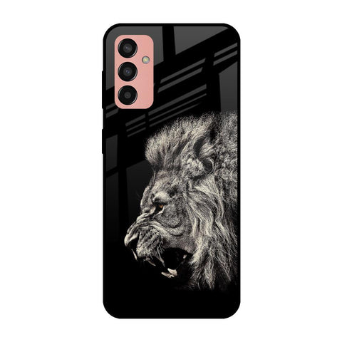 Brave Lion Samsung Galaxy M13 Glass Cases & Covers Online