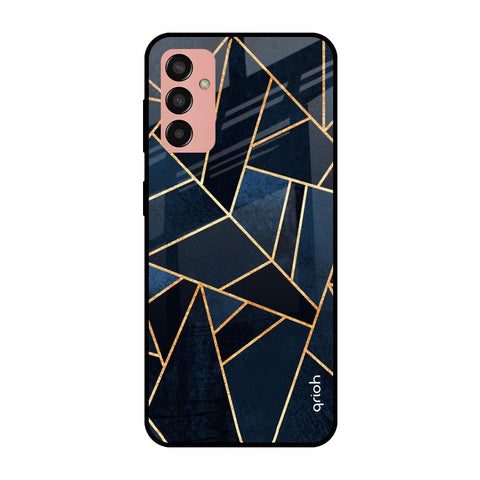 Abstract Tiles Samsung Galaxy M13 Glass Cases & Covers Online