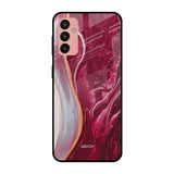 Crimson Ruby Samsung Galaxy M13 Glass Cases & Covers Online