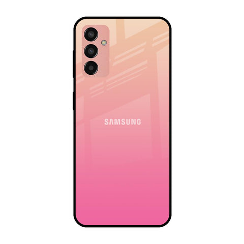 Pastel Pink Gradient Samsung Galaxy M13 Glass Cases & Covers Online