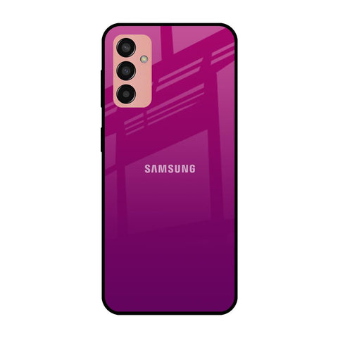 Magenta Gradient Samsung Galaxy M13 Glass Cases & Covers Online