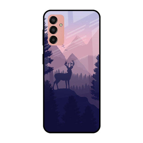 Deer In Night Samsung Galaxy M13 Glass Cases & Covers Online