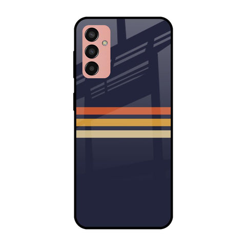 Tricolor Stripes Samsung Galaxy M13 Glass Cases & Covers Online