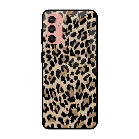 Leopard Seamless Samsung Galaxy M13 Glass Cases & Covers Online