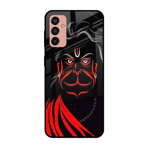 Lord Hanuman Samsung Galaxy M13 Glass Cases & Covers Online