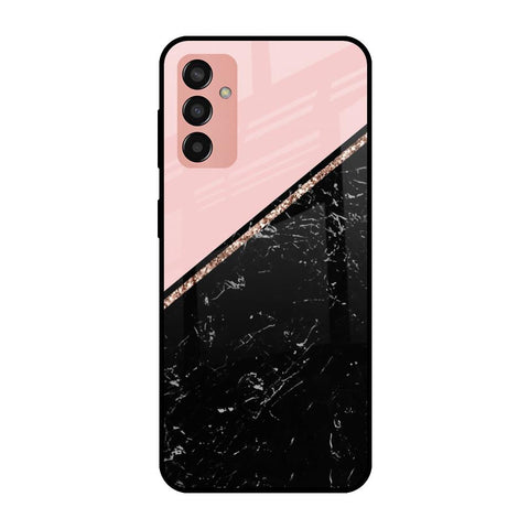 Marble Texture Pink Samsung Galaxy M13 Glass Cases & Covers Online