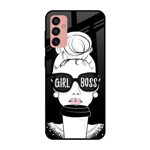 Girl Boss Samsung Galaxy M13 Glass Cases & Covers Online