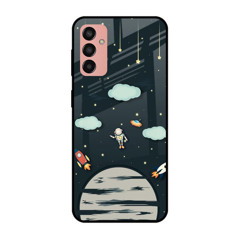 Astronaut Dream Samsung Galaxy M13 Glass Cases & Covers Online