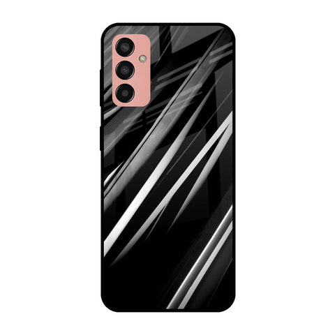 Black & Grey Gradient Samsung Galaxy M13 Glass Cases & Covers Online