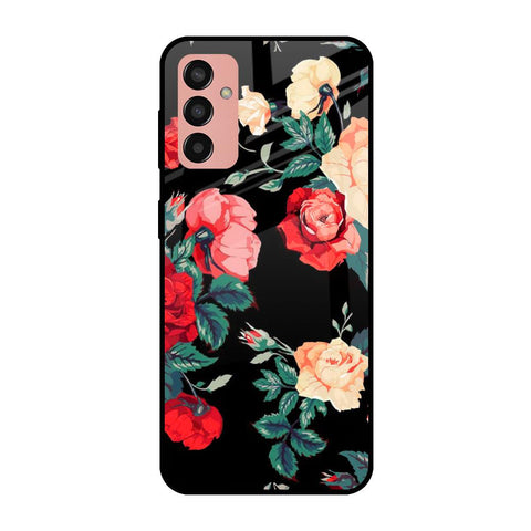 Floral Bunch Samsung Galaxy M13 Glass Cases & Covers Online