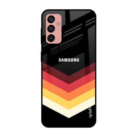 Abstract Arrow Pattern Samsung Galaxy M13 Glass Cases & Covers Online