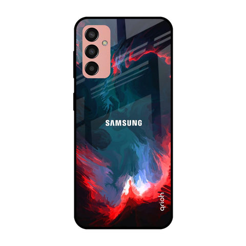 Brush Art Samsung Galaxy M13 Glass Cases & Covers Online