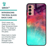 Colorful Aura Glass Case for Samsung Galaxy M13