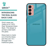 Oceanic Turquiose Glass Case for Samsung Galaxy M13