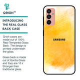 Rustic Orange Glass Case for Samsung Galaxy M13