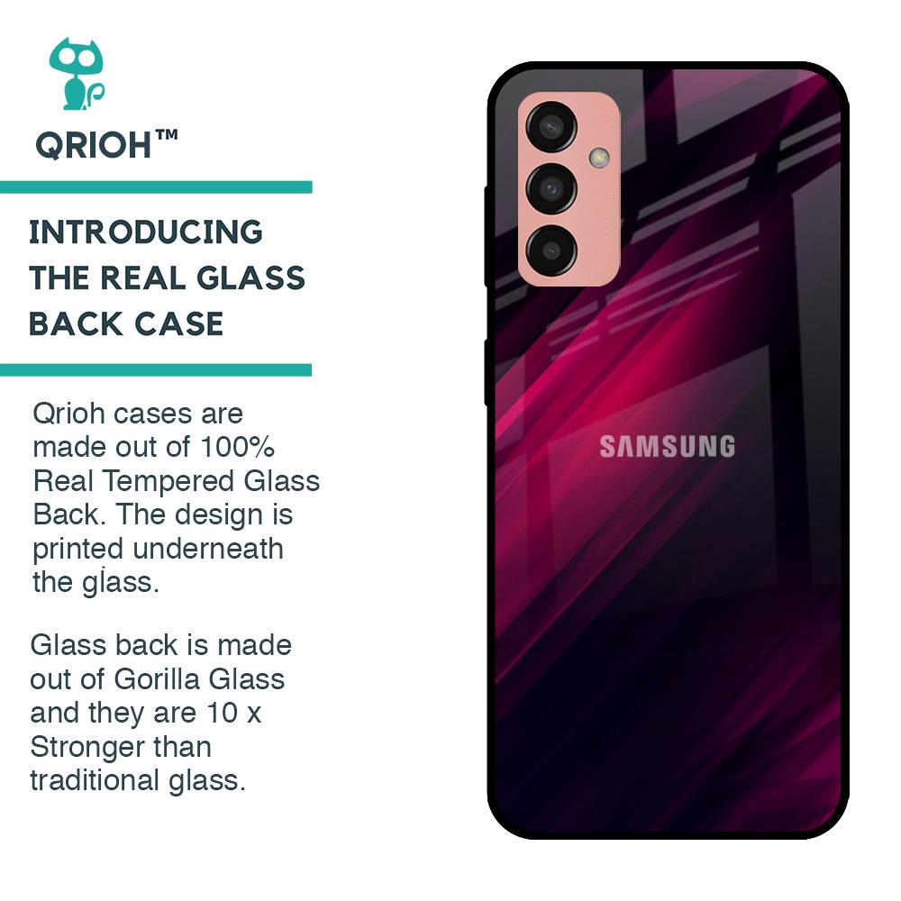 Razor Black Glass Case for Samsung Galaxy M13