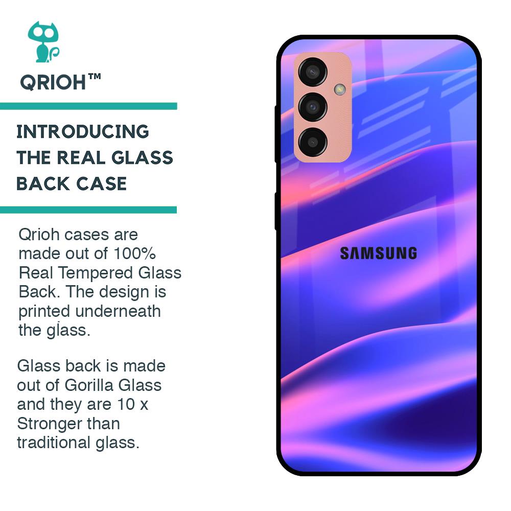 Colorful Dunes Glass Case for Samsung Galaxy M13