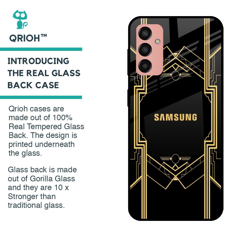 Sacred Logo Glass Case for Samsung Galaxy M13