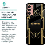 Sacred Logo Glass Case for Samsung Galaxy M13
