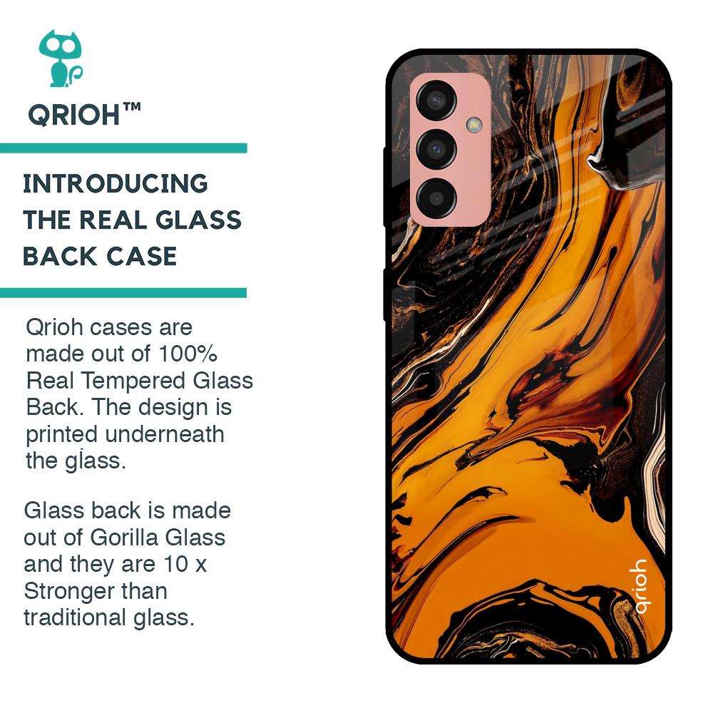 Secret Vapor Glass Case for Samsung Galaxy M13